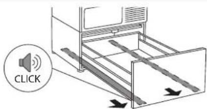 ASKO HPS533S - INSTALLATION AND USE OF A PEDESTAL DRAWER - 29