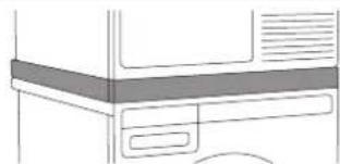 ASKO HSS1053W - MONTERING AF EN HIDDEN HELPER MELLEM EN VASKEMASKINE OG EN T∅RRETUMBLER - 2