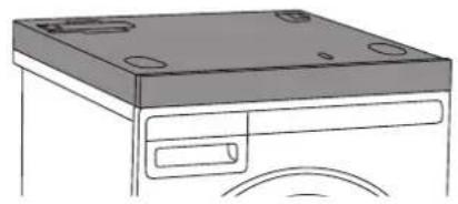 ASKO HSS1053W - INSTALLATION D'UN ACCESSOIRE DE BUANDERIE SUR UN APPAREIL - 2