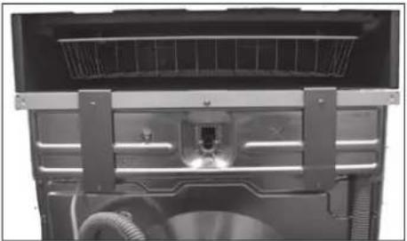 ASKO HPS532S - Installation av mellandel då maskinerna tidigare varit staplade - 4