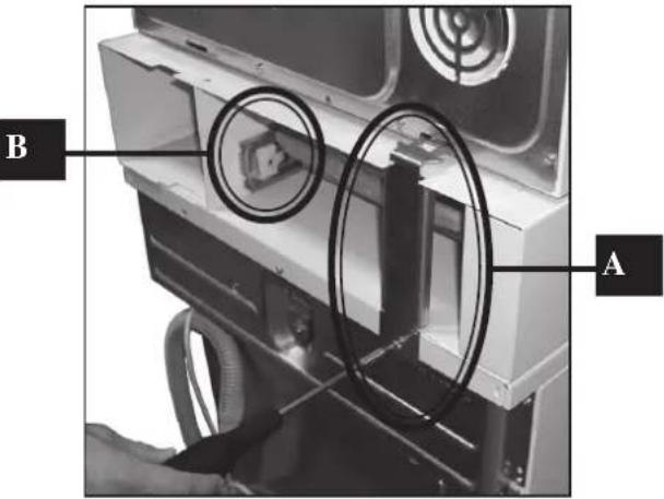 ASKO HPS532S - Installatie van tussenstuk op op elkaar gestapelde machines - 3