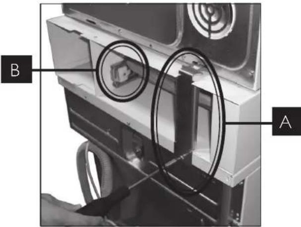 ASKO HPS532S - Installation av mellandel då maskinerna tidigare varit staplade - 3