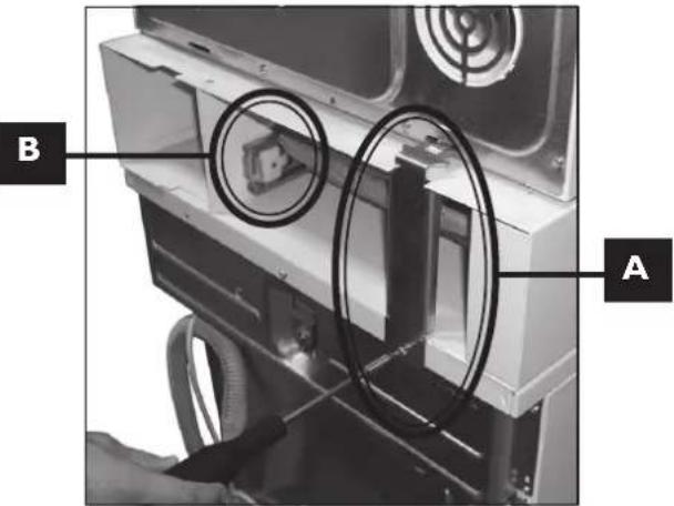 ASKO HPS532S - Installation de l'entretoise sur des machines déjà - 3