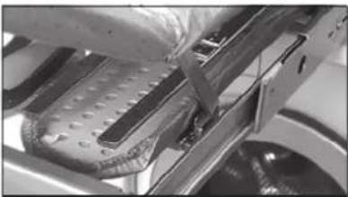 ASKO HPS532S - Installation de l'entretoise sur des machines déjà - 13
