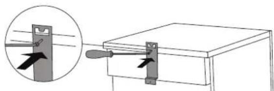 ASKO HDB1153T - INSTALLATION D'UN ACCESSOIRE DE BUANDERIE SUR UN APPAREIL - 4