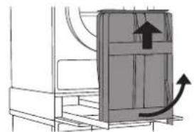 ASKO HDB1153T - AJUSTAGE ET FIXATION DE LA PLANCHE A REPASSER (AVANT LA PREMIERE UTILISATION) - 9