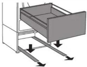 ASKO HPS5323S - INSTALLATION AND USE OF A PEDESTAL DRAWER - 101