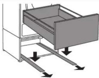 ASKO HPS5323S - INSTALLATION AND USE OF A PEDESTAL DRAWER - 89