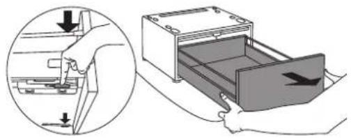 ASKO HPS5323S - INSTALLATION AND USE OF A PEDESTAL DRAWER - 41