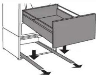 ASKO HPS5323S - INSTALLATION AND USE OF A PEDESTAL DRAWER - 19