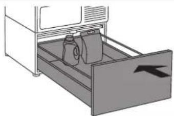 ASKO HPS5323S - INSTALLATION AND USE OF A PEDESTAL DRAWER - 116