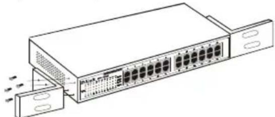 D-LINK DES1024D - YctaHOBka B CToiKy - 1