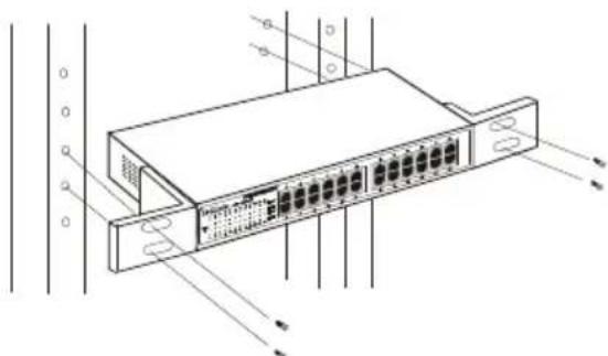 D-LINK DES1024D - Rack Installation - 2