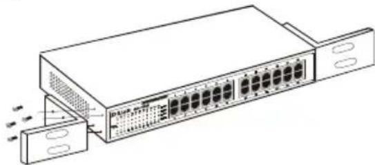 D-LINK DES1024D - Rackmontage - 1