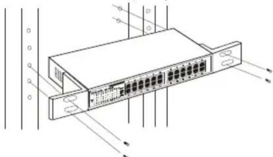 D-LINK DES1024D - YctaHOBka B CToiKy - 2