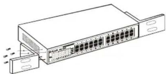 D-LINK DES1024D - Installazione su Rack - 1