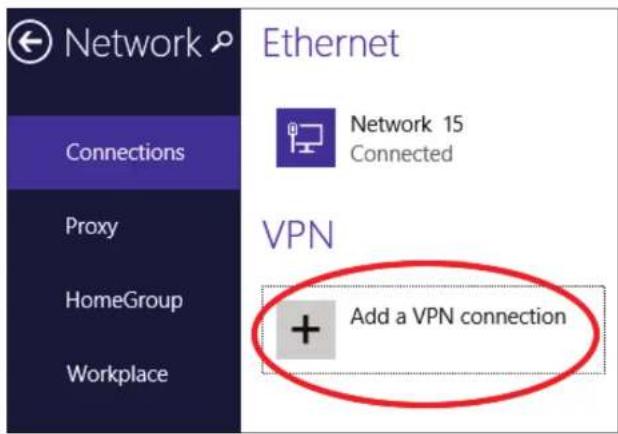 D-LINK DIR878 - Windows 8,1/8 instructions de configuration du VPN - 2