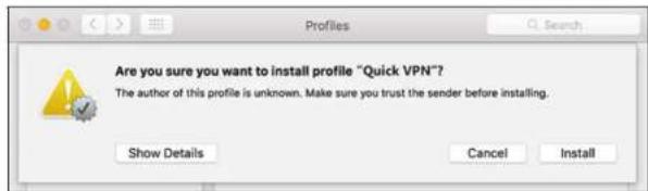 D-LINK DIR878 - Instructions de configuration du VPN pour mac OS x - 1