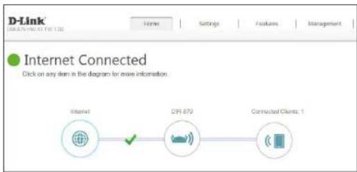 D-LINK DIR878 - Accueil - 1