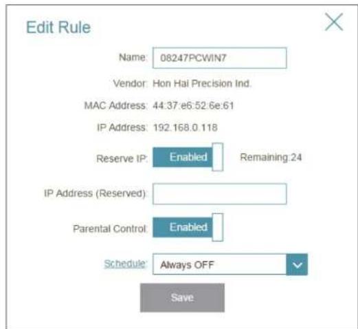 D-LINK DIR878 - Clients connectés - 2