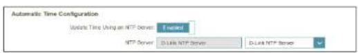 D-LINK DIR878 - Configuration automatique de l'heure - 1