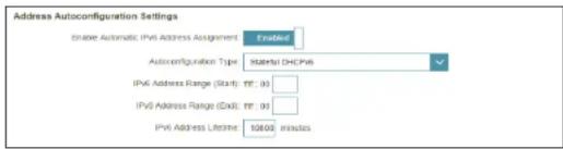 D-LINK DIR878 - Paramètres avancés - paramètres de configuration automatique de l'adresse - 3