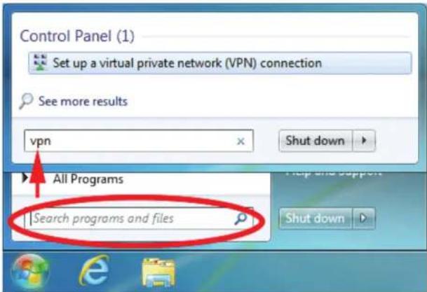 D-LINK DIR878 - Windows 7 instructions de configuration du VPN - 1