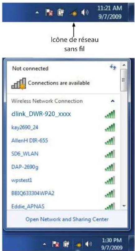 D-LINK DWR920 - Configuration de la sécurité du réseau sans fil - 1