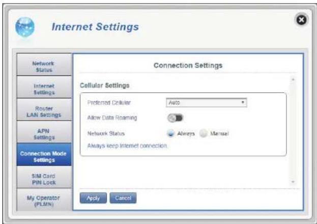 D-LINK DWR920 - Si vous avez selectionné le mode de connexion manuel : - 1