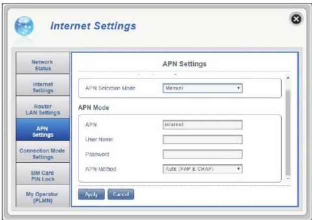 D-LINK DWR920 - Mode APN - 1