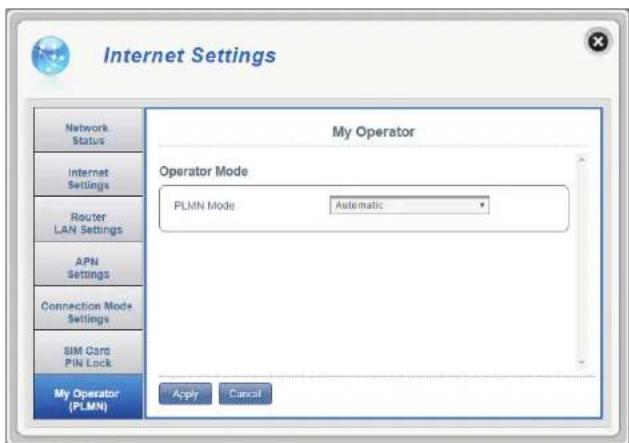D-LINK DWR920 - Operator Mode (Mode de fonctionnement) (PLMN) - 1