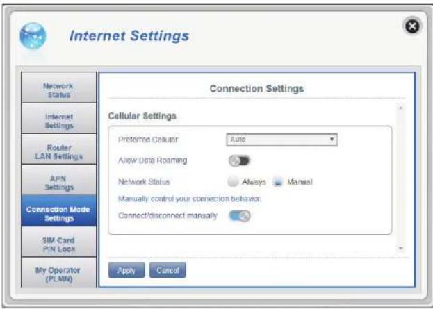 D-LINK DWR920 - Si vous avez selectionné le mode de connexion manuel : - 2