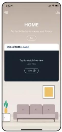 D-LINK DCS6500LH - Utilisation de l'application mydlink Contrôle de votre périphérique - 1