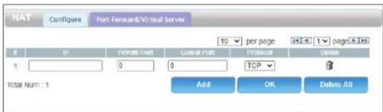 D-LINK DWR953V2 - Transfert de port/Serveur virtuel - 1