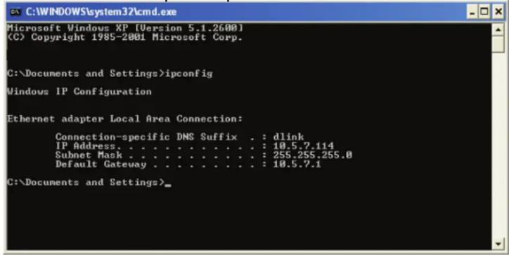 D-LINK DWR953V2 - Vérifiez votre adresse IP - 1