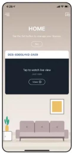 D-LINK DCS8300LHV2 - Utilisation de l'application mydlink contrôle de votre périphérique - 1