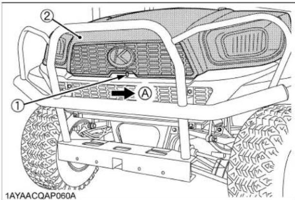 KUBOTA RTVX1120D - Capot - 1