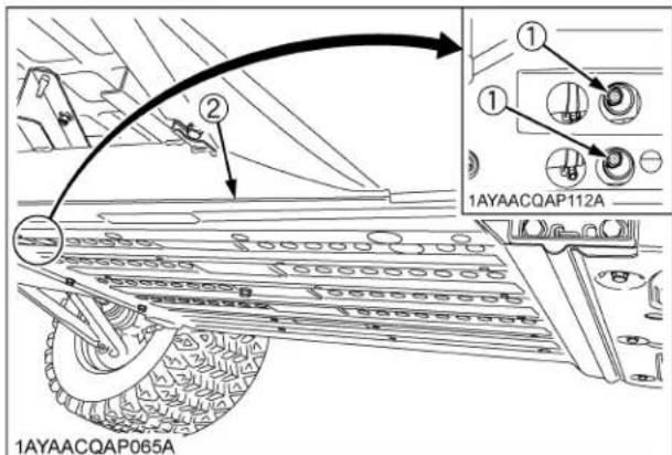 KUBOTA RTVX1120D - AVERTISSEMENT - 1