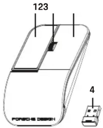 ACER Porsche Design AMR030 - Visão geral do DISpositivo - 1