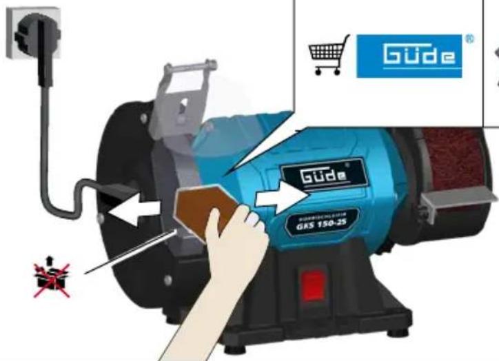 Güde GKS 15025 - DE Wartung - 5