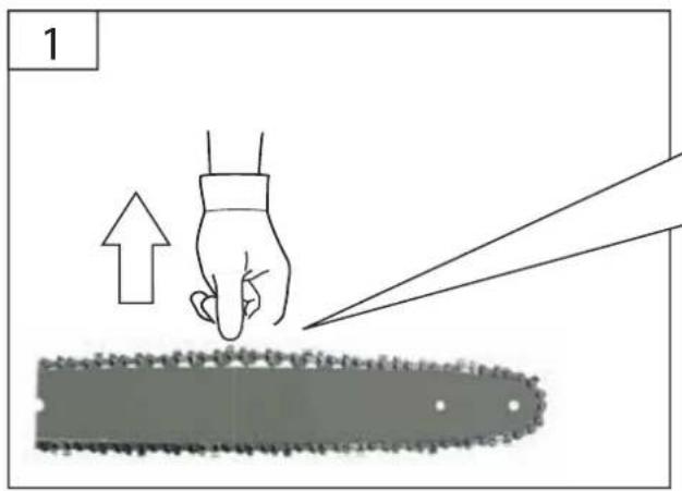 Güde GME 36 ASL - D Einbau Kettenschwert und Kette - 21