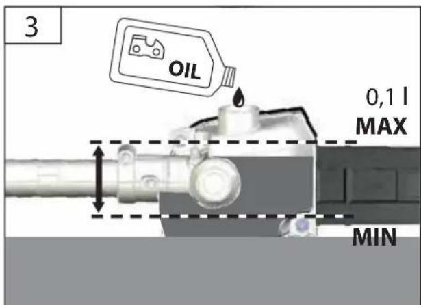 Güde GME 36 ASL - D Einbau Kettenschwert und Kette - 30