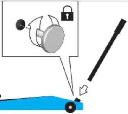 Güde GRH 2330L - DE Pumphebel zusammenstecken und verschrauben - 2