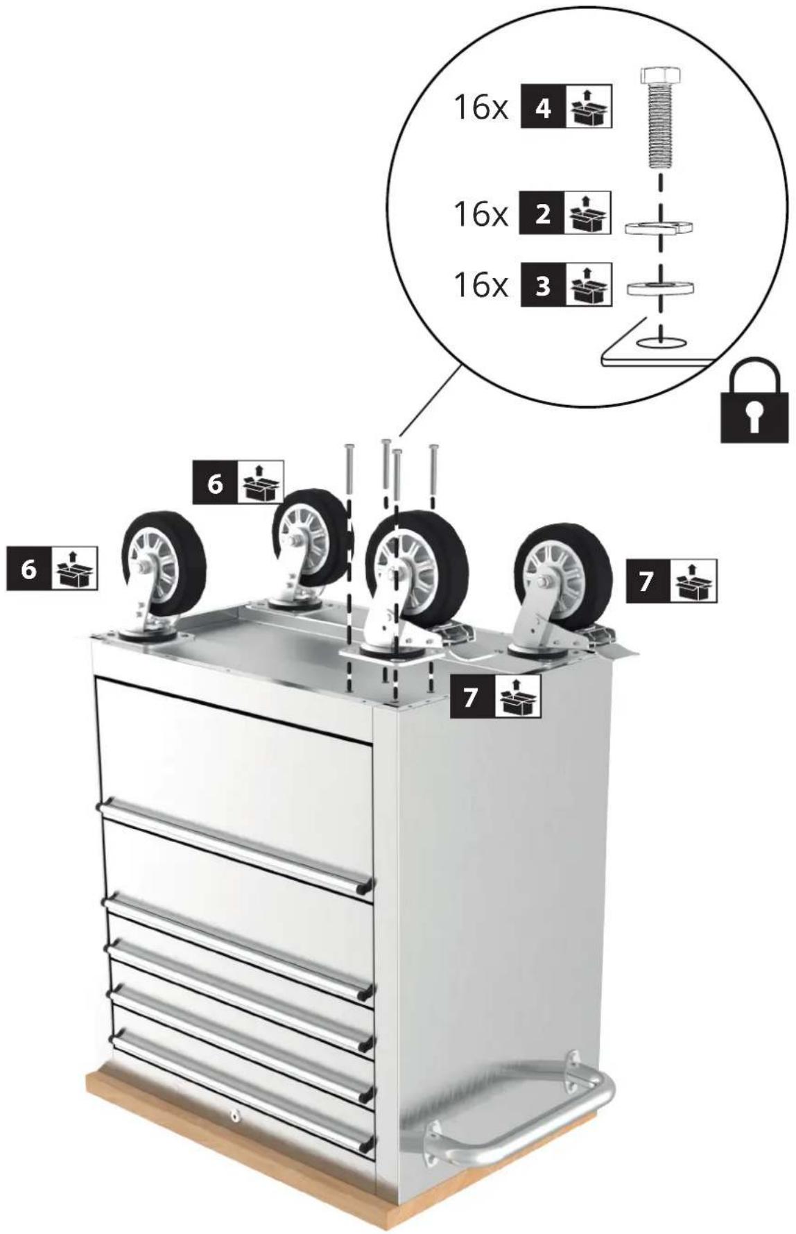 Güde GW 5 INOX - 15