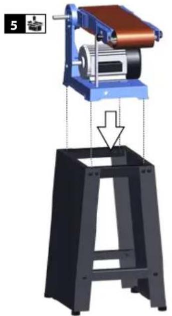 Güde GBTS 1100 - DE Inbetriebnahme - 4