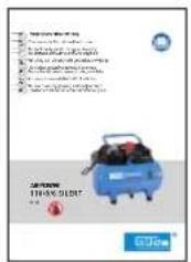 Güde Kompressor Airpower 11086 SILENT - Español DATOS TÉCNICOS | USO PREVISTO | INSTRUCCIONES DE SEGURIDAD | MANTENIMIENTO | GARANTÍA | DECLARACIÓN DE CONFORMIDAD CE ____ 54 - 2