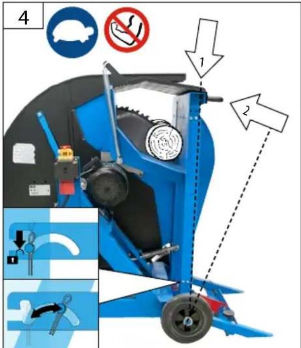 Güde GWS 600 ECO2 - DE Sägeanweisung - 10