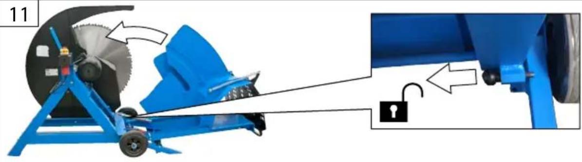 Güde GWS 600 ECO2 - DE Sägeanweisung - 51