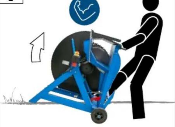 Güde GWS 600 ECO2 - DE Sägeblattwechsel - 20