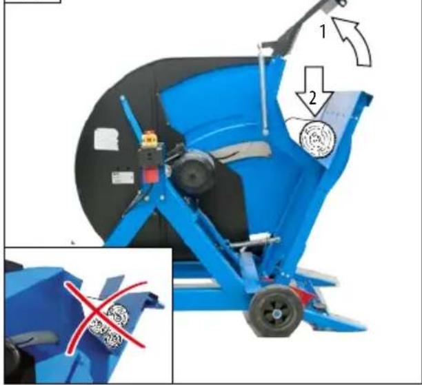 Güde GWS 600 ECO2 - DE Sägeanweisung - 8